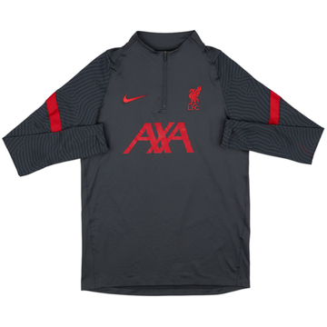 2020-21 Liverpool Nike 1/4 Zip Drill Top - 10/10 - (M)