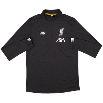 2019-20 Liverpool New Balance 1/4 Zip Drill Top - 10/10 - (XL)