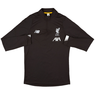 2019-20 Liverpool New Balance 1/4 Zip Drill Top - 8/10 - (XL.Boys)