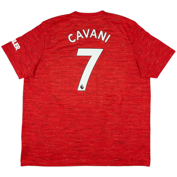 2020-21 Manchester United Home Shirt Cavani #7 - 8/10 - (3XL)