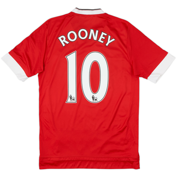 2015-16 Manchester United Home Shirt Rooney #10 - 5/10 - (S)