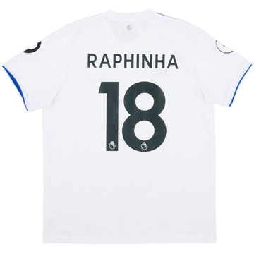 2020-21 Leeds United Home Shirt Raphinha #18 - 8/10 - (L)