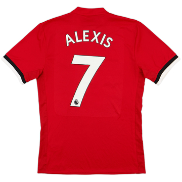2017-18 Manchester United Home Shirt Alexis #7 - 6/10 - (S)