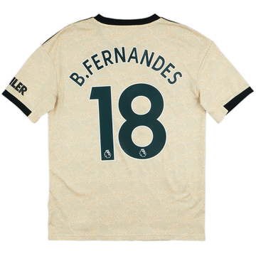 2019-20 Manchester United Away Shirt B.Fernandes #18 - 8/10 - (XL.Boys)