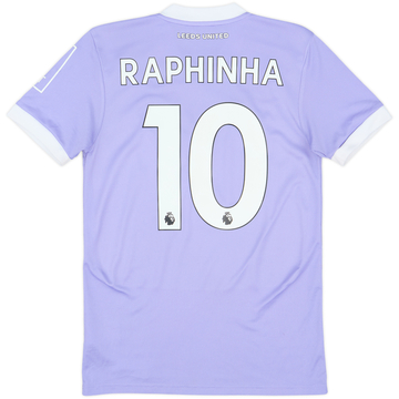 Camiseta de la tercera equipación del Leeds United 2021-22 Raphinha #10 - 6/10 - (XS)