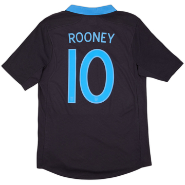 2011-12 England Away Shirt Rooney #10 - 9/10 - (L)