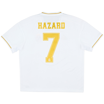 2019-20 Real Madrid Home Shirt Hazard #7 - 8/10 - (L)