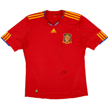 2009-10 Spain Home Shirt - 4/10 - (L)