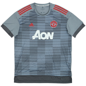 2017-18 Manchester United adidas Training Shirt - 8/10 - (XL)
