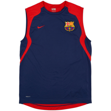 2007-08 Barcelona Nike Training Vest - 8/10 - (S)