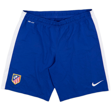 2014-15 Atletico Madrid Home Shorts - 10/10 - (L)