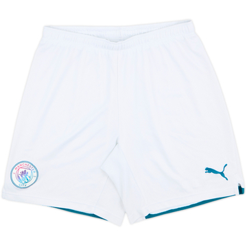 2021-22 Manchester City Away Shorts - 8/10 - (L)