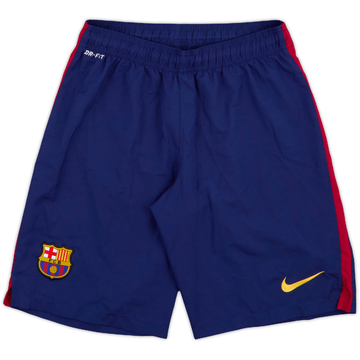 2014-15 Barcelona Home Shorts - 8/10 - (S)