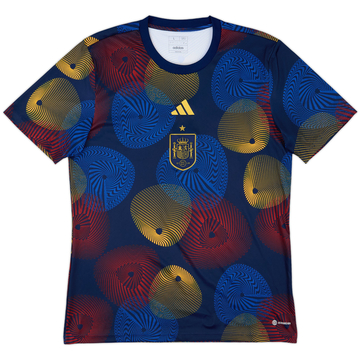 2022-23 Spain adidas Training Shirt - 10/10 - (L)