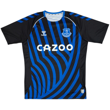 2021-22 Everton Hummel Training Shirt - 9/10 - (L)