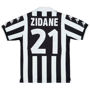 1999-00 Juventus Home Shirt Zidane #21 - 6/10 - (S)