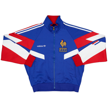 1990-92 France adidas Track Jacket - 8/10 - (XL.Boys)