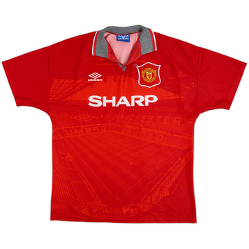 1994-96 Manchester United Camiseta Local - 5/10 - (L)