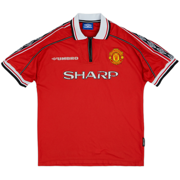 1998-00 Manchester United Home Shirt - 5/10 - (L)
