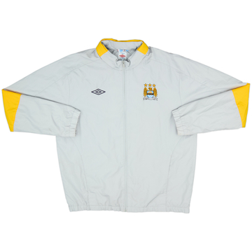 2010-11 Manchester City Umbro Hooded Rain Jacket - 8/10 - (XL)