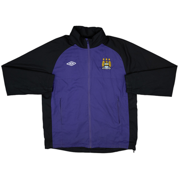 2012-13 Manchester City Umbro Hooded Rain Jacket - 8/10 - (XL)