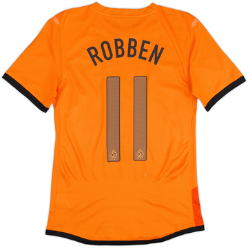 2012-13 Netherlands Player Issue Home Shirt Robben #11 - 5/10 - (S)