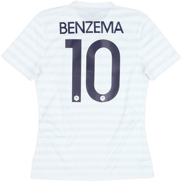 2014-15 France Player Issue Away Shirt Benzema #10 - 8/10 - (M)