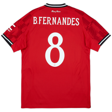 2025-26 Manchester United Home Shirt B. Fernandes #8 (M)