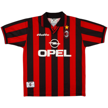 1997-98 AC Milan Home Shirt - 9/10 - (M)