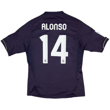 2012-13 Real Madrid Away Shirt Alonso #14 - 4/10 - (M)