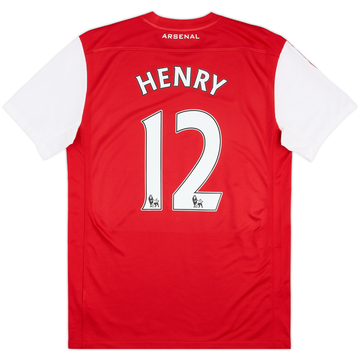 2011-12 Arsenal Home Shirt Henry #12 - 6/10 - (S)