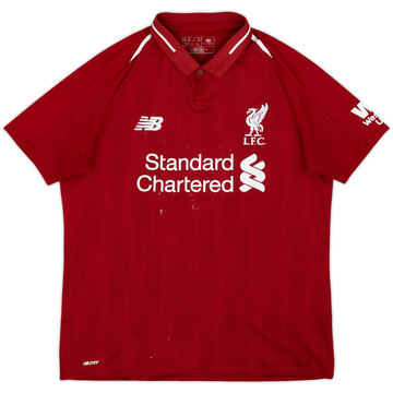 2018-19 Liverpool Home Shirt - 5/10 - (XL.Boys)