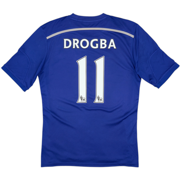 2014-15 Chelsea Home Shirt Drogba #11 - 6/10 - (M)
