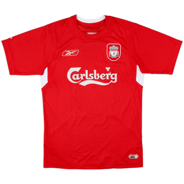 2004-06 Liverpool Home Shirt - 5/10 - (XS)