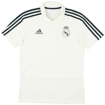2018-19 Real Madrid adidas Polo Shirt - 8/10 - (S)