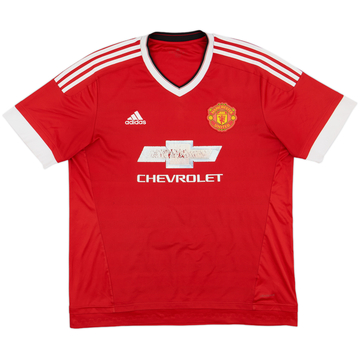 2015-16 Manchester United Home Shirt - 5/10 - (XL)
