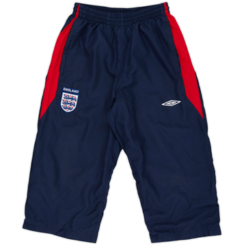 2005-07 England Umbro 3/4 Track Pants/Bottoms - 9/10 - (S)