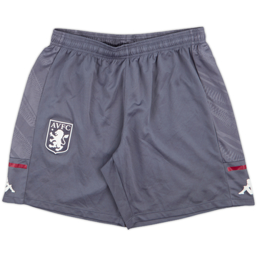 2020-21 Aston Villa Kappa Training Shorts - 5/10 - (XL)