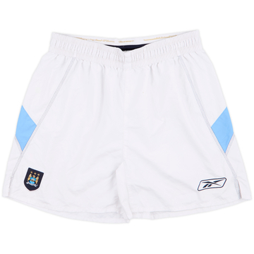 2003-04 Manchester City Home Shorts - 9/10 - (L)
