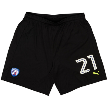 2017-18 Chesterfield Player Issue Puma Training Shorts #21 - 10/10 - (L)