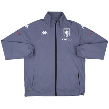 2020-21 Aston Villa Kappa Track Jacket - 8/10 - (L)