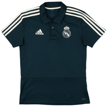 2018-19 Real Madrid adidas Polo Shirt - 9/10 - (S)