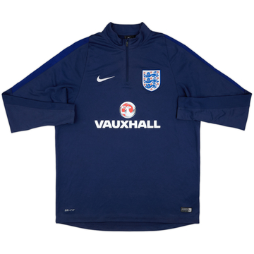 2016-17 England Nike 1/4 Zip Drill Top - 6/10 - (XL)
