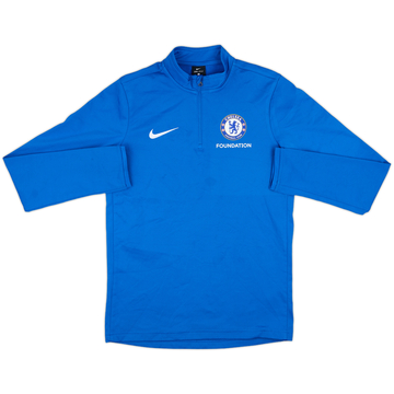 2017-18 Chelsea 'Foundation' Nike 1/4 Zip Drill Top - 9/10 - (S)
