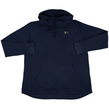 2020-21 Barcelona Nike Hooded Sweat Top - 7/10 - (Women's XL)