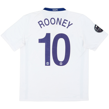 2008-10 Manchester United 'Roma 2009' Away Shirt Rooney #10 - 7/10 - (M)