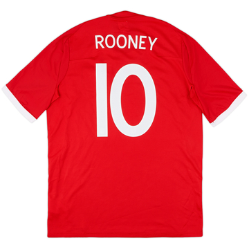 2010-11 England Away Shirt Rooney #10 - 9/10 - (L)