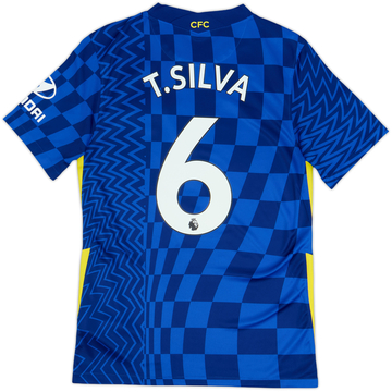 2021-22 Chelsea Home Shirt T.Silva #6 - 10/10 - (S)