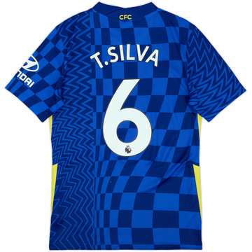 2021-22 Chelsea Home Shirt T.Silva #6 - 8/10 - (S)