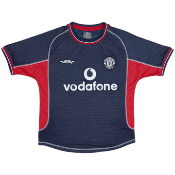 2000-01 Manchester United Third Shirt - 7/10 - (Y)